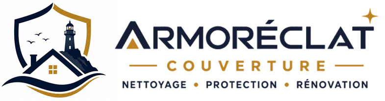 ARMORÉCLAT : artisan Couvreur dans le Morbihan (56) et l’Ille-et-Vilaine (35) : Travaux de couverture, zinguerie, faîtage, Nettoyage démoussage, peinture hydrofuge toiture, étanchéité toit plat et terrasse, isolation toit et combles, ravalement peinture façade, nettoyage des extérieurs et petite maçonnerie dans le Morbihan (56) et l’Ille-et-Vilaine (35)
